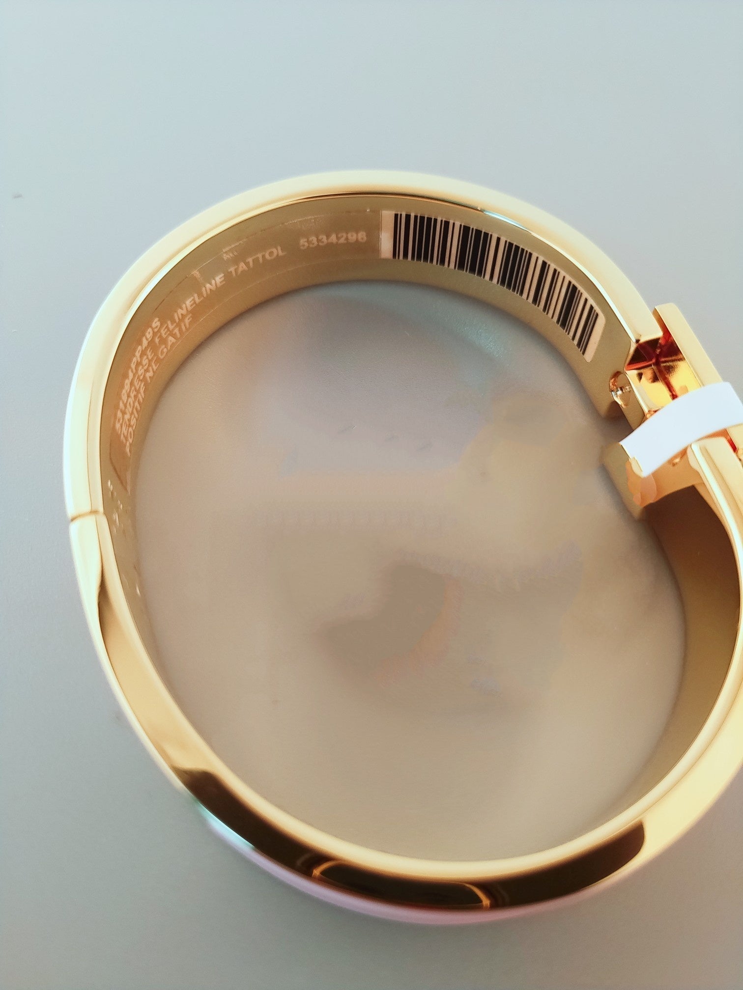 HERMES H BRACELET PERU 12MM
