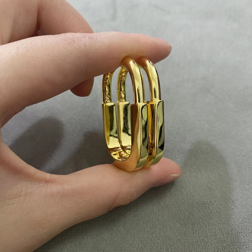 TIFFANY LOCK MEDIUM EARRINGS