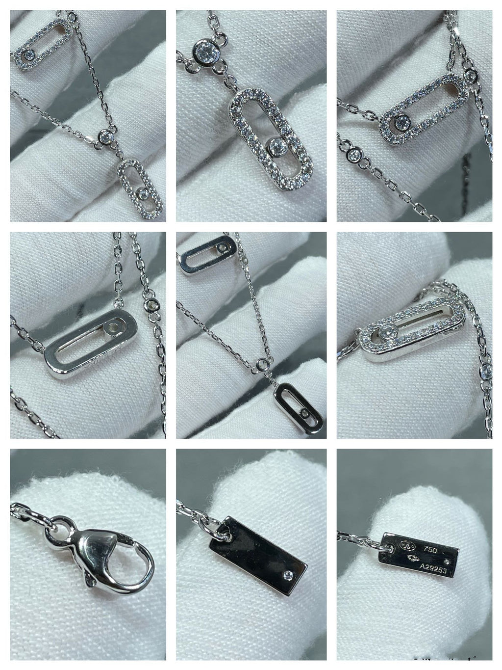 MESSIKA MOVE 2 ROW DIAMOND NECKLACE