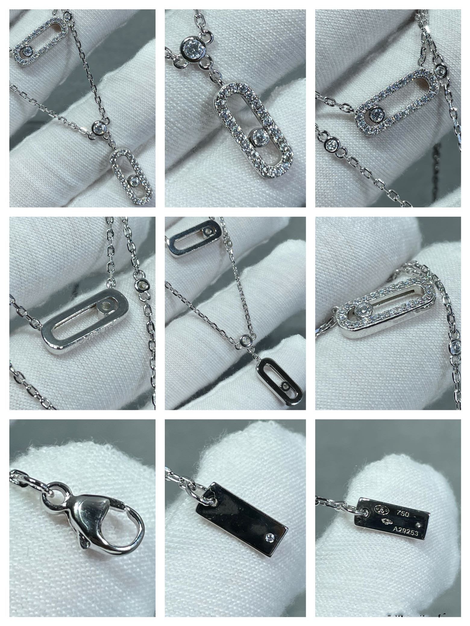 MESSIKA MOVE 2 ROW DIAMOND NECKLACE
