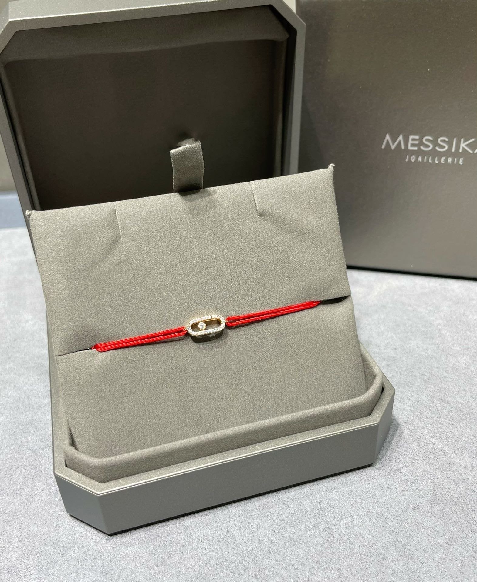 MESSIKA MOVE UNO DIAMOND CHARM RED CORDIERI