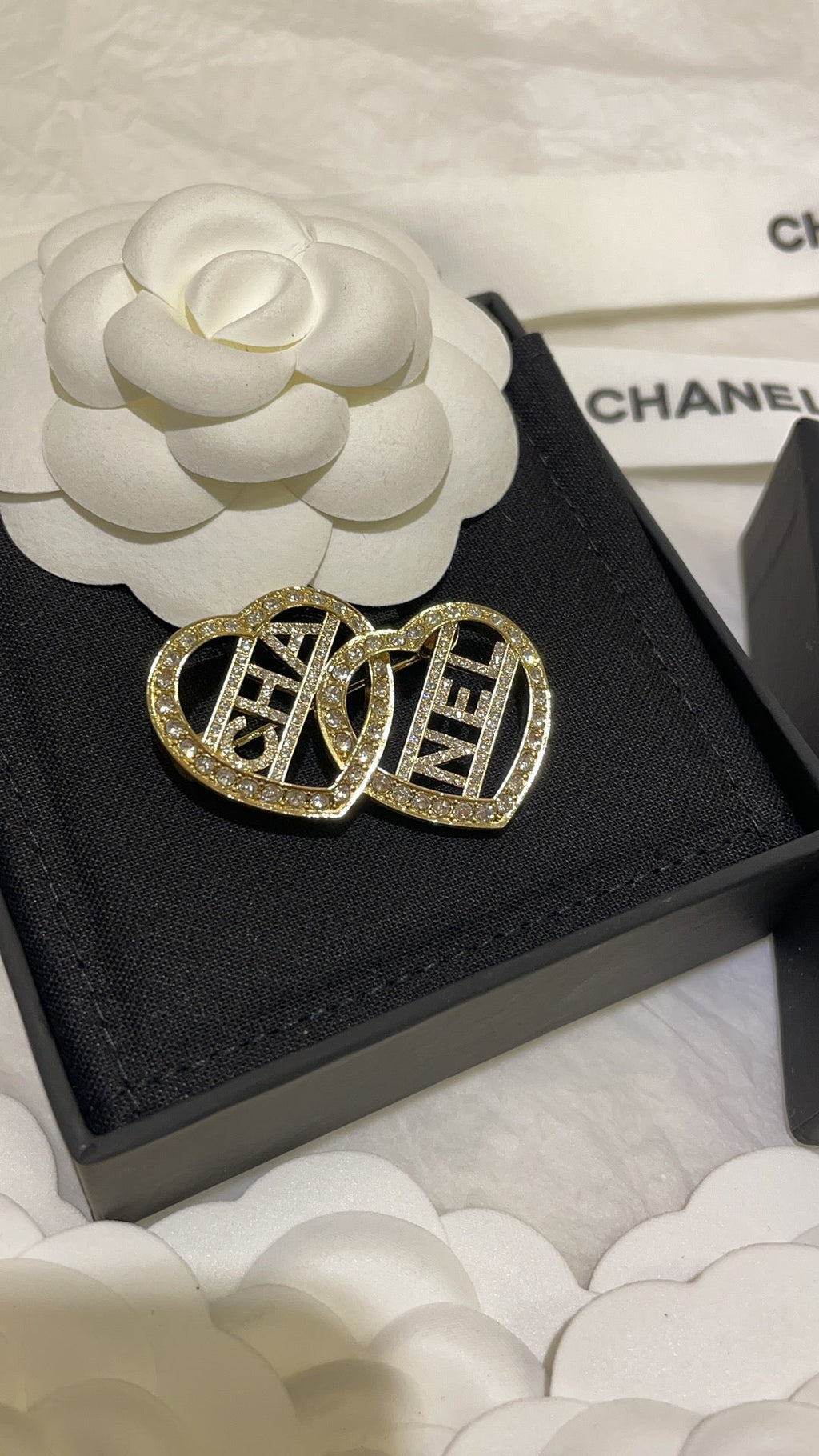Chanel Brooch Light Gold 161773