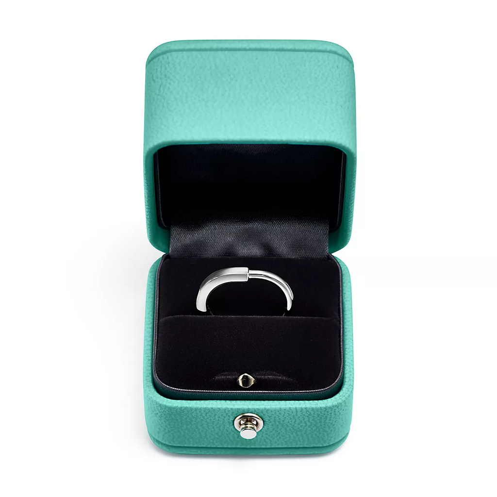 TIFFANY LOCK RING SILVER