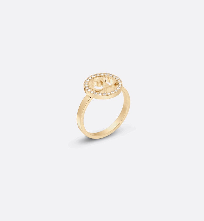 DIOR CLAIR D LUNE RING GOLD DIAMOND