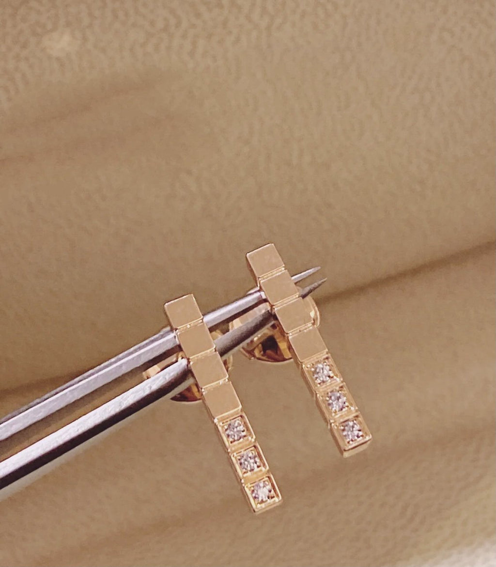 CHOPARD HAPPY HEART EARRINGS DIAMOND