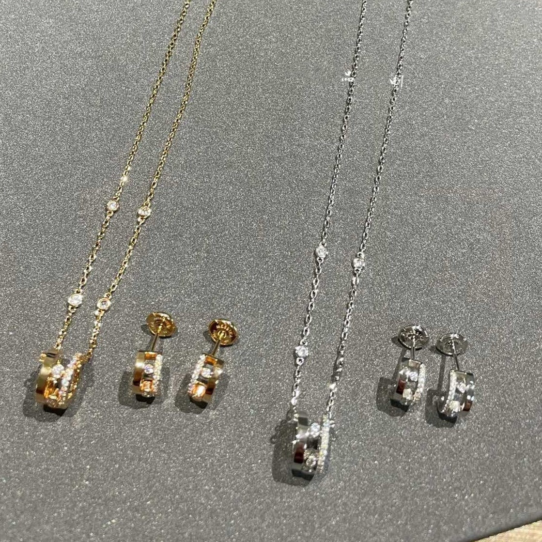 MESSIKA CHAIN MOVE ROMANE PEDAND NECKLACE