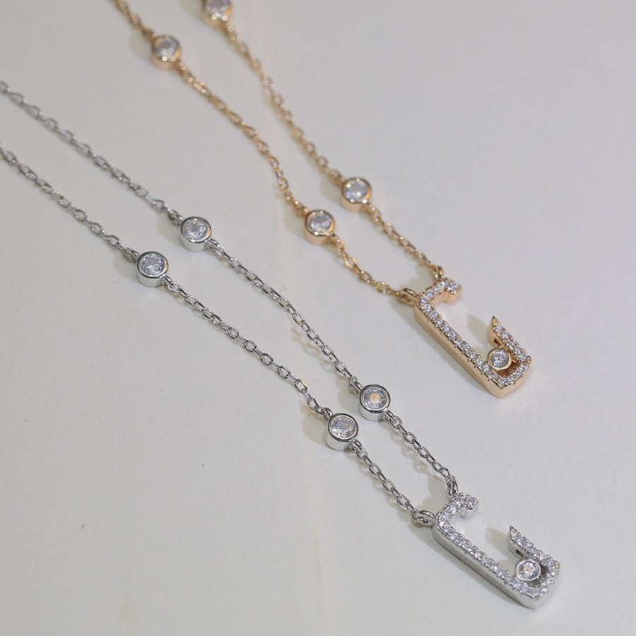 MESSIKA MOVE UNO OPEN DIAMOND NECKLACE