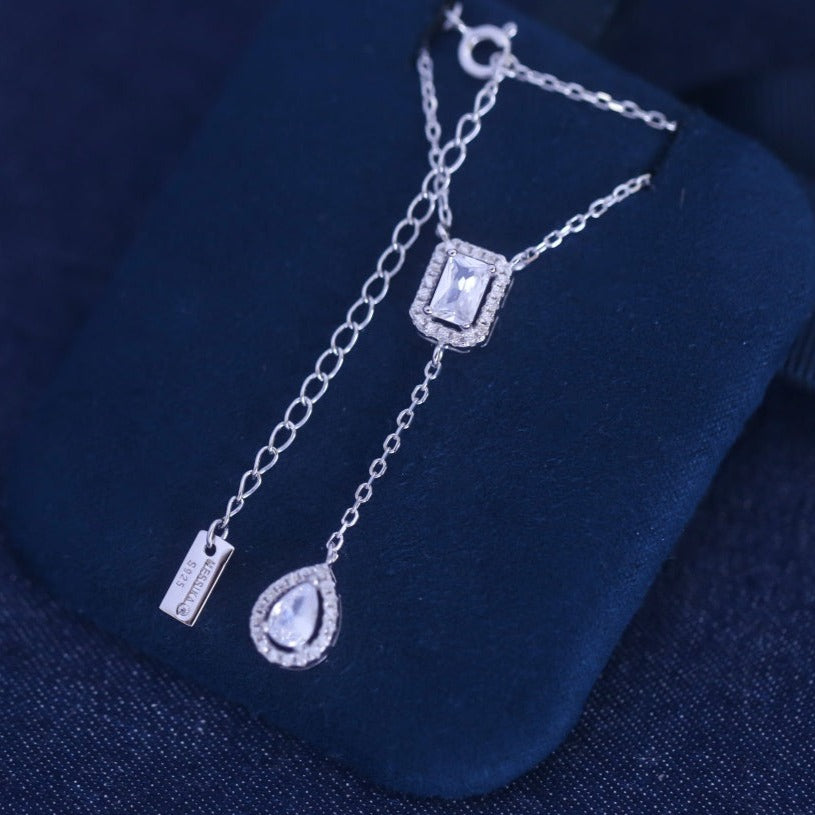 MESSIKA MY TWIN CRACATE DIAMOND NECKLACE