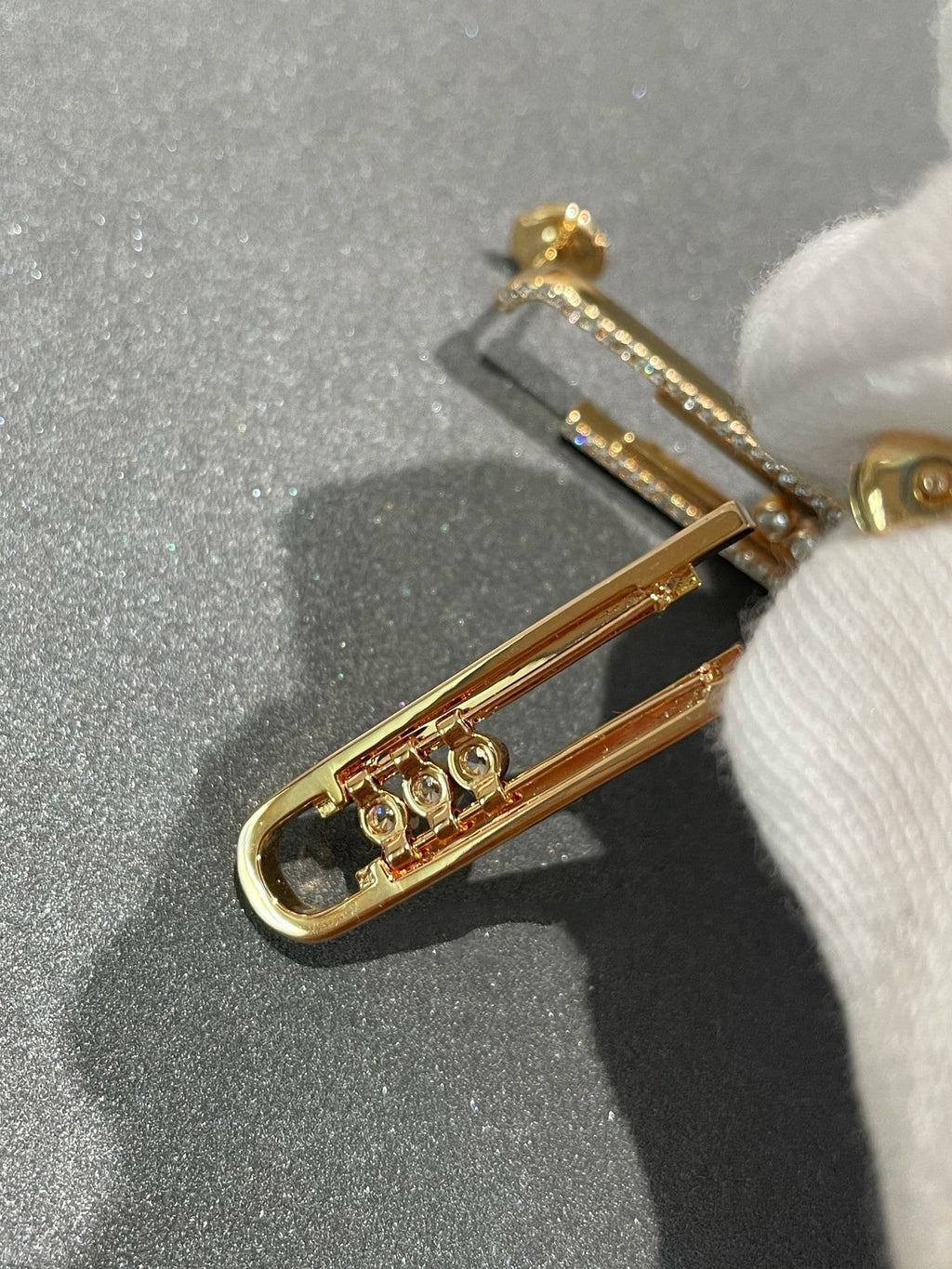 MESSIKA MOVE 10TH PM EARRINGS DIAMOND