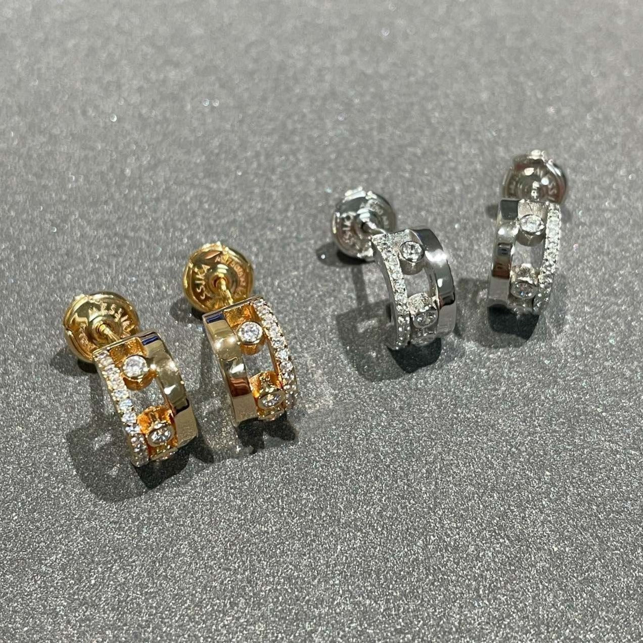 MESSIKA MOVE ROMANE EARRINGS DIAMOND
