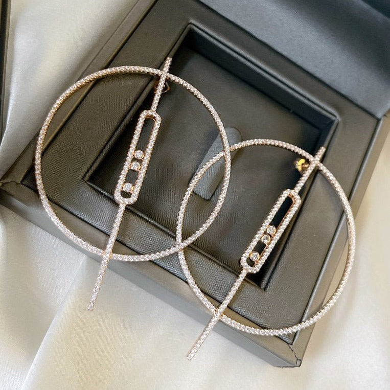 MESSIKA MOVE UNO EARRINGS DIAMOND