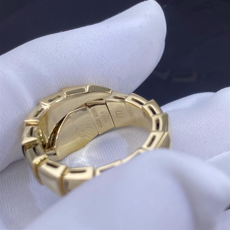 BVLGARI SERPENTI RING GOLD DIAMOND