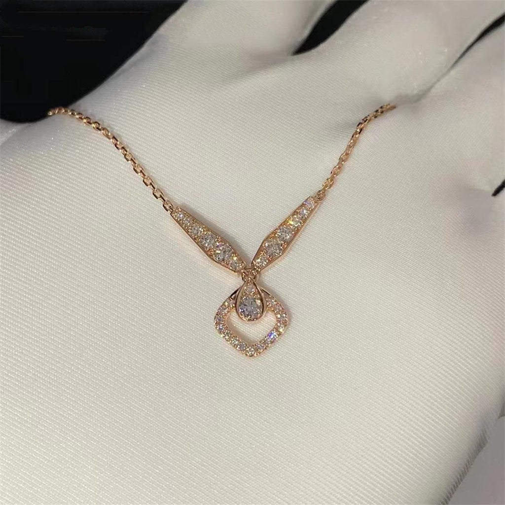 CHAUMET JOSEPHINE GOLD DIAMOND NECKLACE