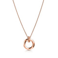 TIFFANY T1 CIRCLE MEDIUM NECKLACE